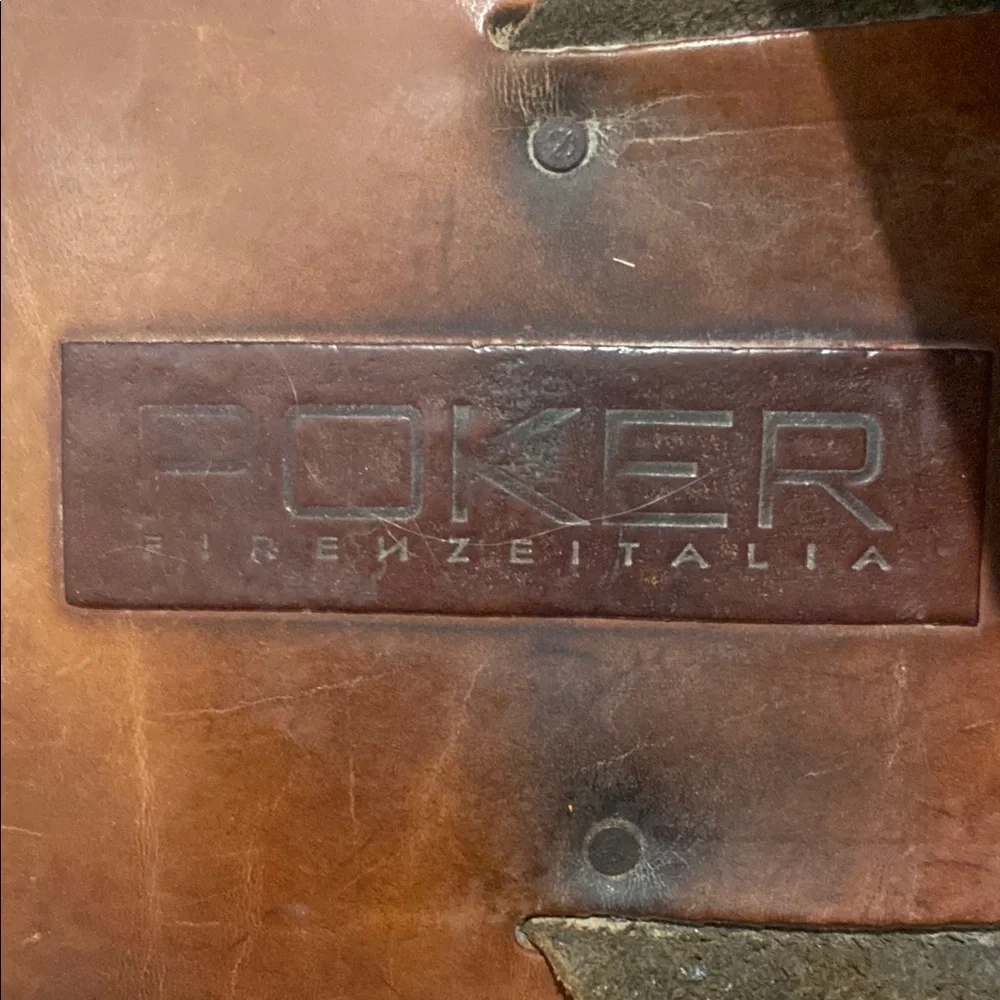 Brown Leather Thong Sandals with Contoured Footbed - Picture 7 of 7